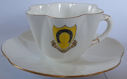 Vintage shelley oakham crested - shelley,