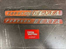 Fordson Dexta Bonnet Side