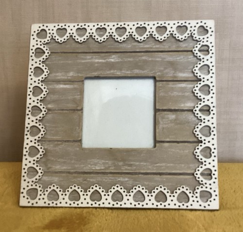 Square wooden photo - wooden, with