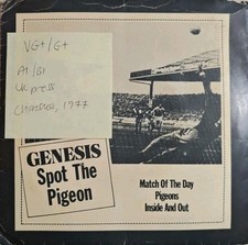 Genesis Spot The Pigeon Vinyl