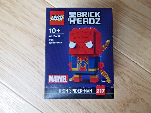 Lego brickheadz iron - lego,