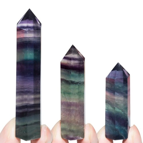 Natural rainbow fluorite - natural,