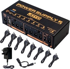 JOYO Built-in 4400mAh Rechargeable Battery Guitar Effect Pedal Power Supply JP05