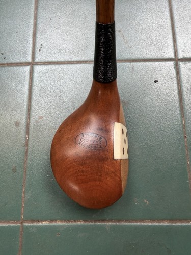 Hickory golf club insert - insert, face