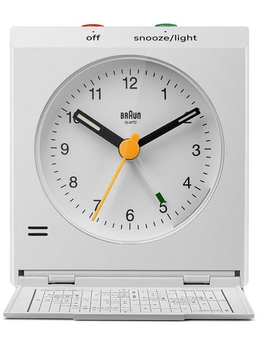 Braun bc05w travelalarm clock - braun,