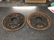 MGB ROADSTER  TUBE REAR AXLE BRAKE BACK PLATE AS REMOVED  SECOND HAND USED