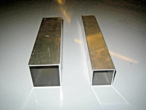 Aluminium square box - aluminium, tube