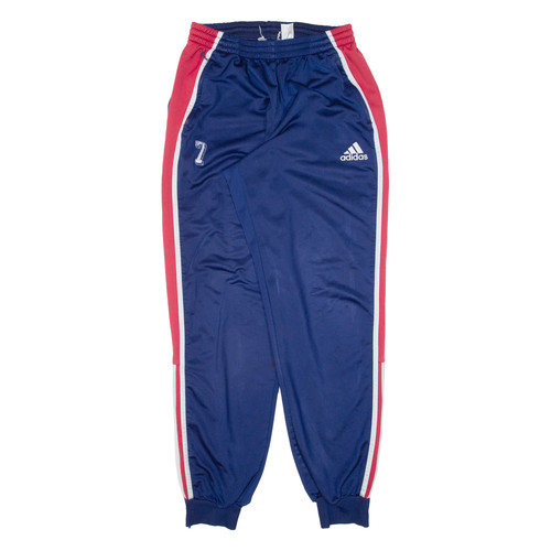 Adidas mens track pants - track, blue