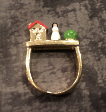 Les Nereides N2 Bush, House, Lady Ring Uk Size M (52)