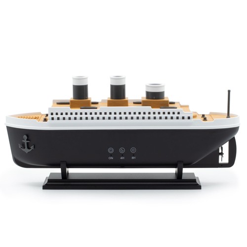 Ship model puff effect - ship,