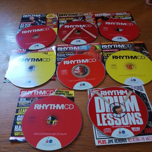 Rhythm drum lessons 8xcds - rhythm, 8xcds.no