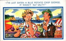 1964 Seaside humour postcard