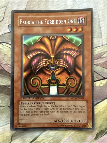 Exodia the forbidden - yu-gi-oh!,