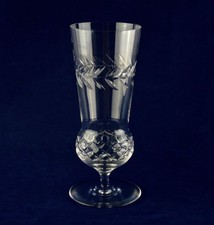 Vintage crystal thistle shaped - thistle,
