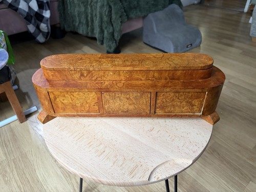 Vintage artisan burl wood - vintage,