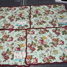 WAVERLY Set of 4 Four Quilted
