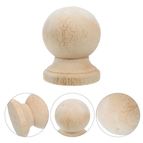 Unfinished wooden finials for - unfinished,