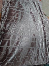  NEXT LUXURY BEDDING BLUSH PINK PANEL GEO VELVET Double SIZE DUVET BEDSET