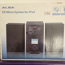 vintage Alba CD CD Micro System for ipod 