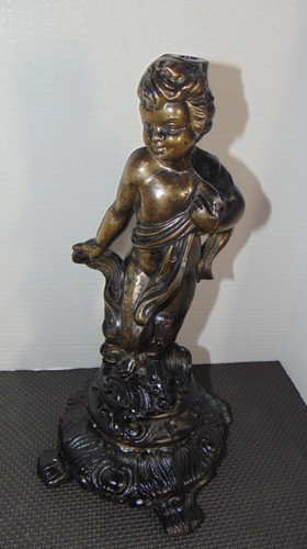 Art nouveau spelter - art, metal