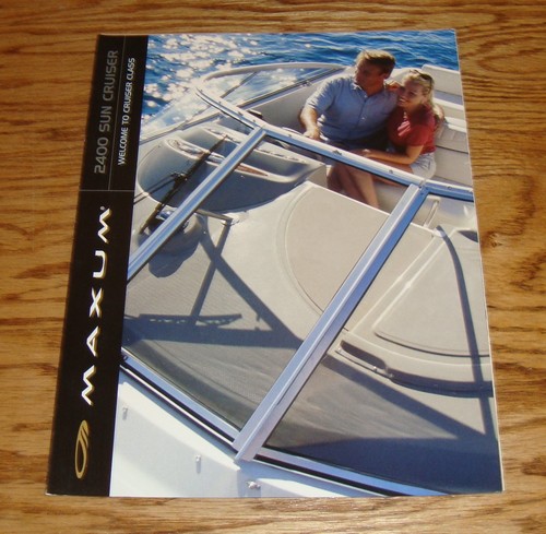Original 2001 maxum 2400 - original, sun