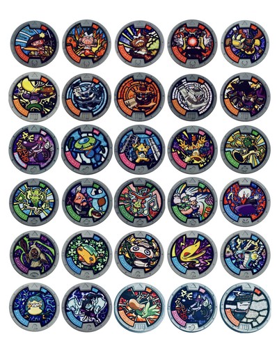 Random kai watch medals - yo-kai,