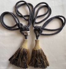 Designer Tiebacks Pair Dark