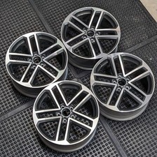 New Stunning Set 18x8 ET46 GENUINE OEM Audi S3 A3 8V 8V0601025DG Alloys