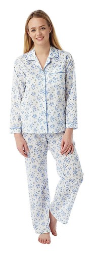 Ladies polycotton long sleeves - long,