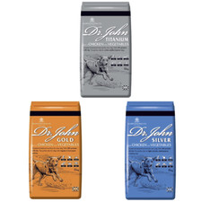 Dr John Adult Dry Dog Food - Chicken & Vegetables 15kg, Gold, Silver & Titanium