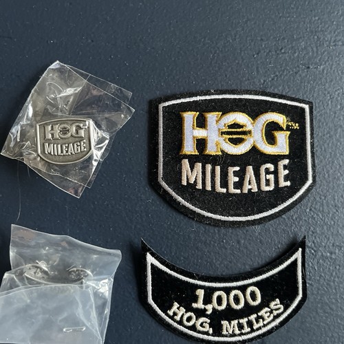 Hog mileage pins - &, 1k