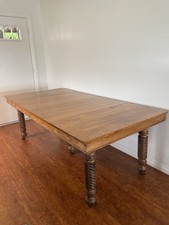 Antique Expandable Wood Dining