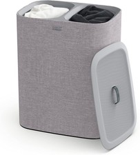 Joseph Joseph Tota 90 Litre Laundry Separation Basket - Grey