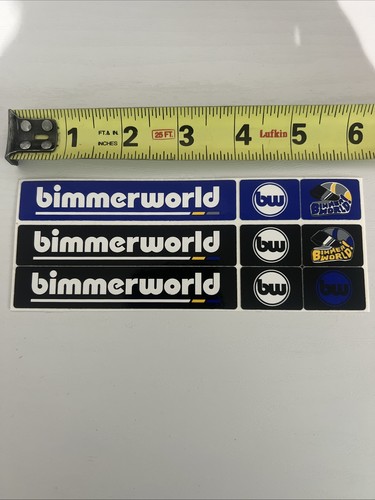 Bmw bimmerworld sticker decal - bimmerworld,