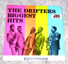 THE DRIFTERS BIGGEST HITS ORIGINAL 1964 ATLANTIC RECORDS VINYL 1st PRESS