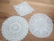 Bundle Of 3 Handmade  White