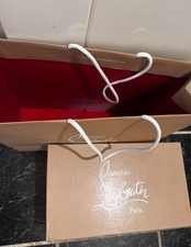 Christian Louboutin Empty Shoes Box With Tissue Paper 37x22x13.5 cm