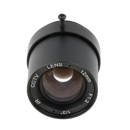 12mm million pixel - f1.2, 1/3