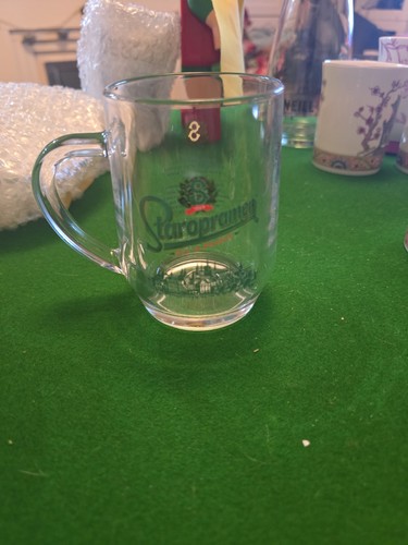 Staropramen half pint stein - staropramen,