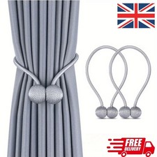 2x Strong Magnetic Curtain Tie