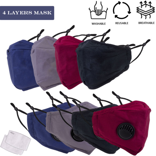Cotton face mask protective - face,
