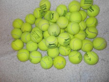 50 USED TENNIS BALLS SUITABLE