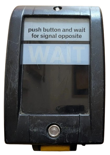 Pedestrian crossing wait - pedestrian,