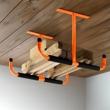 2/4 Pack Overhead Garage Storage Hooks Heavy Duty Utility Ceiling Hanger Rack UK