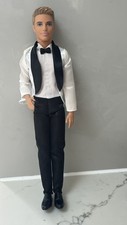 MATTEL BARBIE KEN GROOM IN WEDDING SUIT Doll