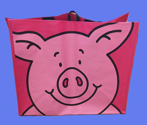 Percy pig large reusable - percy,