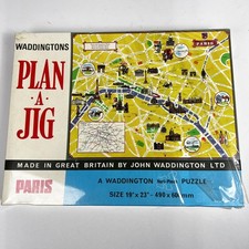Sealed Map Of Paris Jigsaw