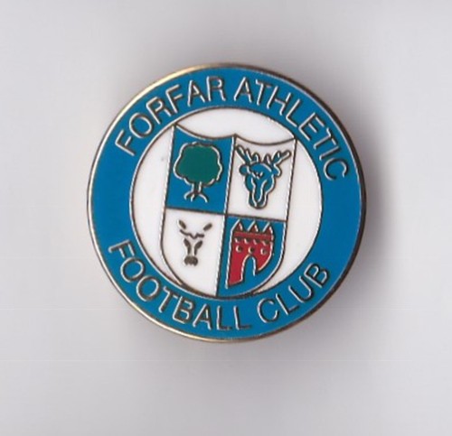 Forfar athletic lapel badge - athletic,