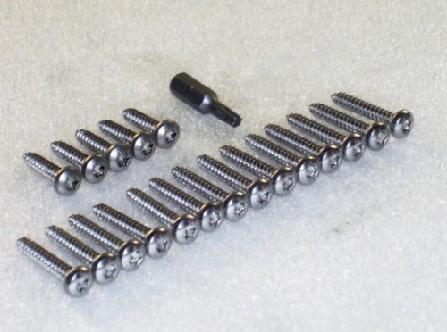 19pc stainless torx screw kit - 19pc,