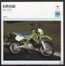 1992 Kawasaki KDX 125cc SR